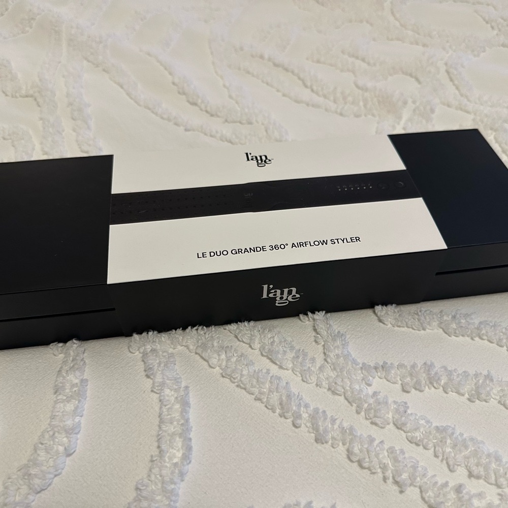 Lange Le Duo Grande 360° Airflow Styler - Black and White